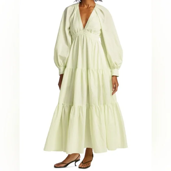 Acler | Dresses | 595 Acler Light Green Dress | Poshmark